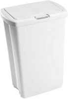 Rubbermaid Spring-Top Wastebasket, 13 1/4-Gallon