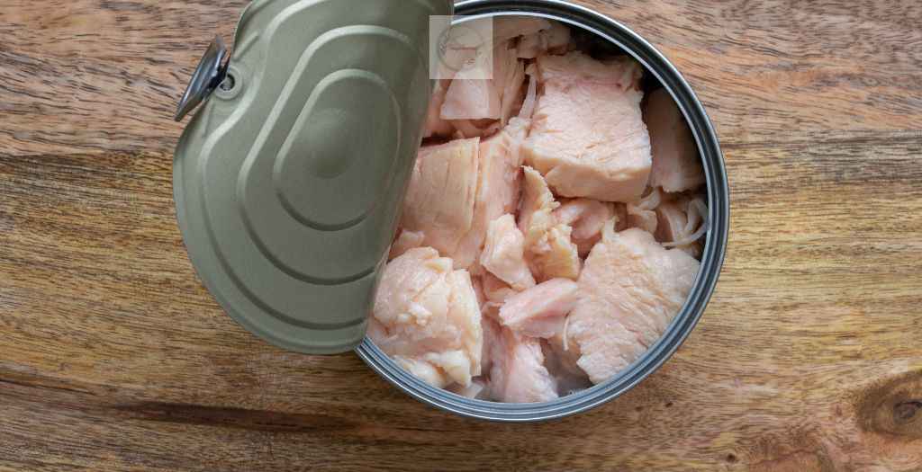 Canned chicken is a popular dish in many families' meals at a lower cost than other types of meat such as pork and beef