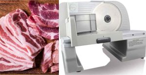 The meat Slicer is construction a powerful machine, with sharp blades that rotate at high speed, and a sturdy frame