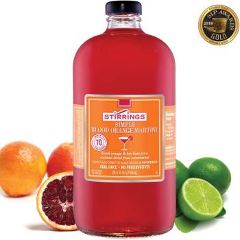 Blood Orange Martini Mixer by Stirrings 25.4 FL OZ | (Simple Blood Orange Martini, Pack of 3)