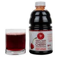 Cherry Bay Orchards Tart Cherry Concentrate - Natural Juice to Promote Healthy Sleep, 32oz Bottle