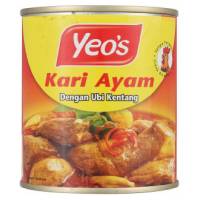 Yeo's Chicken Canned 280g/285g (Chicken Curry with Potatoes 280g, 12 Count)