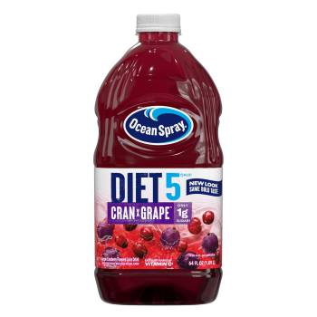 Ocean Spray® Diet Cran-Grape® Cranberry Grape Juice Drink, 64 Fl Oz Bottle