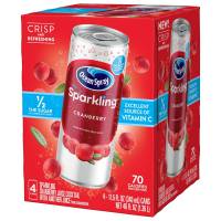 Ocean Spray® Sparkling Cranberry Juice Drink, 11.5 Fl Oz Cans, 4 Count