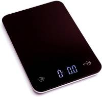 Ozeri Touch Professional Digital Kitchen Scale (12 lbs Edition), Tempered Glass in Elegant Black