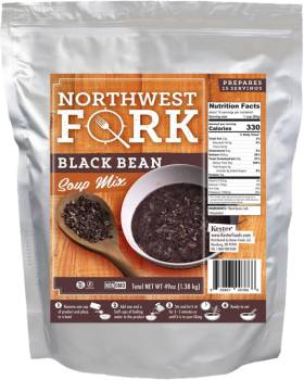 Emergency Food Supply by Northwest Fork (Gluten Free, Kosher, Non GMO, Vegan) - 10 Year Shelf Life Meals - Survival Food Kit - Long Term Food Supply