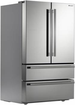 Sharp 22.5 (Cu. Ft.) French Door Counter Depth Refrigerator Stainless Steel (SJG2351FS)