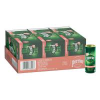 Perrier Water Sparkle Slim Can Grapefruit, 84.5 Ounce Pack of 3