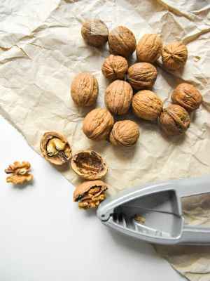 Walnuts are used as an ingredient in dishes such as baklava, Circassian chicken, walnut chicken, tarator, and poultry or meatball stews