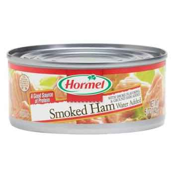 Nutritional Information Serving size of best-canned ham: 56.0g Serving size per can: calories: 90.0 fat: 6.0g Saturated fat: 2.0g Cholesterol: 30.0mg