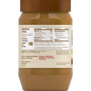 Jif Natural Creamy Peanut Butter Spread – Contains 90% Peanuts, 40 Ounces