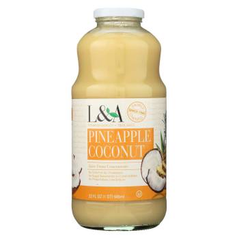 Pineapple coconut juice is all-natural juice, with no added sugar, preservatives, or artificial ingredients