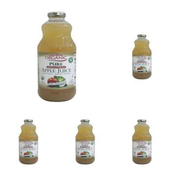 Lakewood, Organic Pure Apple Juice, 32 oz (Pack of 5)