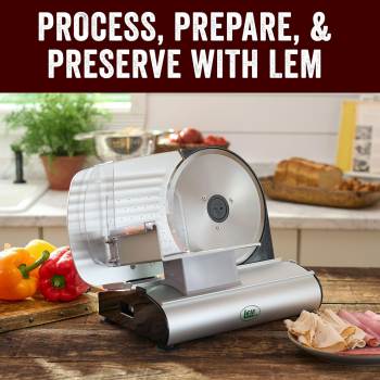 LEM Mighty Bite 8.5" Meat Slicer