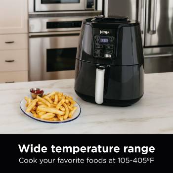 Ninja AF101 Air Fryer that Crisps, Roasts, Reheats, & Dehydrates, for Quick, Easy Meals, 4 Quart Capacity, & High Gloss Finish