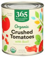 365 by Whole Foods Market, Organic Crushed Tomatoes With Basil, 28 Ounce