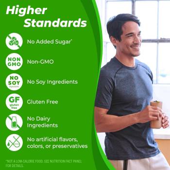 Orgain Organic Vegan Protein Powder, Vanilla Bean - 21g Plant Protein, 6g Prebiotic Fiber, No Lactose Ingredients, No Added Sugar, Non-GMO, For Shakes