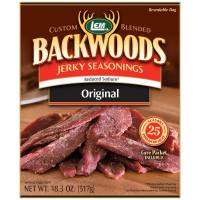 LEM Products Backwoods Reduced Sodium Original Jerky Seasoning, Ideal for Wild Game and Domestic Meat, Seasons Up to 25 Pounds of Meat