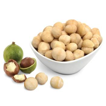 Sunfood Superfood Raw Organic Macadamia Nuts Unsalted - Harvested and Processed at Low Temperatures - Free of Preservatives - Great for Keto Snack or Baking