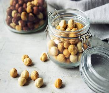 Food to Live Organic Blanched Roasted Hazelnuts, 1 Pound – Non-GMO, Dry Roasted Filberts, No Skin, Whole Nuts, Unsalted, Kosher, Vegan, Bulk. Keto Snack