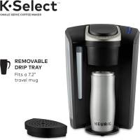 Keurig K-Select Single-Serve K-Cup Pod Coffee Maker, Matte Black