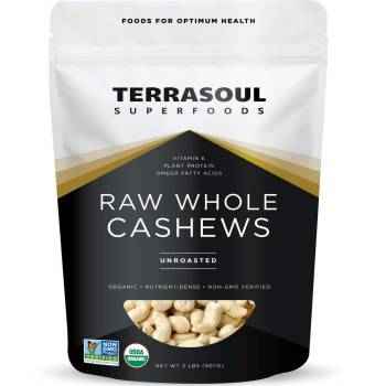 Cashew nuts are rich, buttery delicious, and perfect for making raw cashew milk or snacking