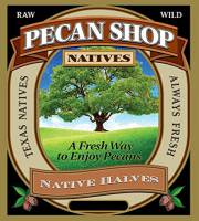 Pecan Shop Raw Unpasteurized Shelled Texas Native Pecans, Wild-Harvested and Tested Pesticide-Free Pecan Halves in Oxygen-Barrier Bag for Peak Freshness - 2 lb