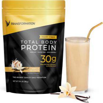 Transformation Protein Super Blend | Egg White, Collagen Peptides, and Plant Protein | 15 Billion CFU Probiotics | Digestive Enzymes | MCT Oil | BCAAs