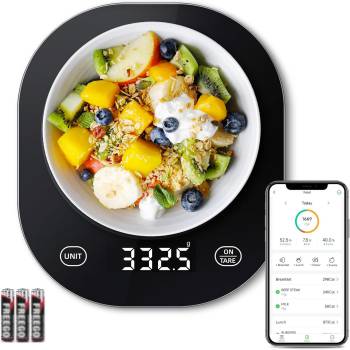 arboleaf Food Scale, 22lb/10kg Digital Kitchen Scale for Food Ounces and Grams, Smart Gram Scale for Weight Loss, 0.1oz/0.5g Small Food Weight Scale