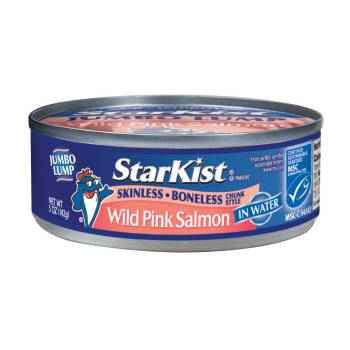 StarKist Wild Pink Salmon is perfect for snacking or main meal nutrition, for making salmon cakes, croquettes, stews, and salads, or easy canned salmon recipes