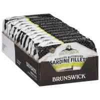 Brunswick Wild Caught Sardine Fillets in Mustard & Dill Sauce