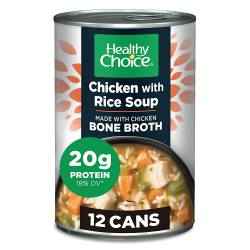 Healthy Choice Chicken & Wild Rice Soup, 15 Oz