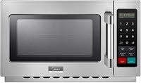 Midea 1434N1A Commercial Microwave, Stainless Steel