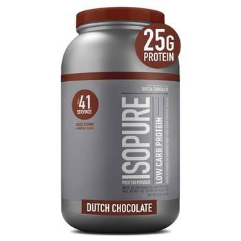 With premium-quality Isopure protein powder providing 25g per serving to help you in supporting muscle building and recovery