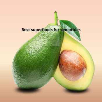 Avocados are often one of the fruits that are considered a great addition to smoothies and are superfood drinks