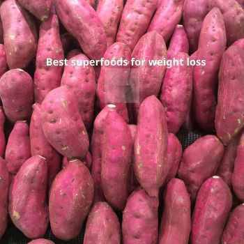 Sweet potatoes are foods that provide good fiber, they contribute to making you feel full, thereby playing an important role in helping support weight control