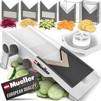 Mueller Austria Premium Quality V-Pro Multi Blade Adjustable Mandoline Cheese