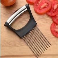 Assistant Slicers Stainless Steel Vegetable Rack Slicers Meat Slicers Onion Holder