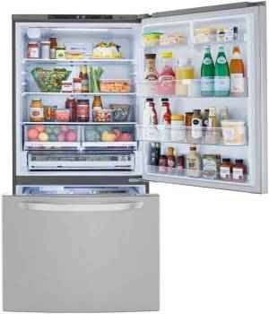 LG refrigerators are designed to maintain superior temperatures thanks to a multi-air cooling system that helps keep food fresher longer