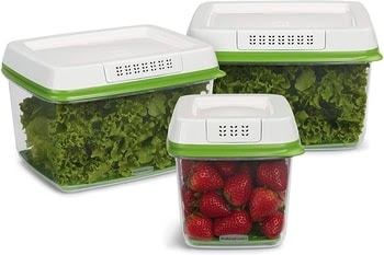 Rubbermaid - FreshWorks Produce Saver Food Storage Container