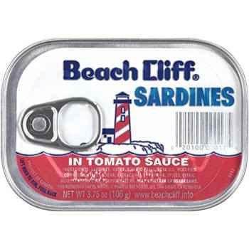 Wild-caught canned sardines with high-quality tomato sauce, each serving gives you 16g of protein, which will satisfy you when you're craving a snack of the day