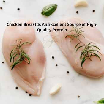 Nutritionists consider chicken breast to provide high-quality protein, it is a lean source of protein and its versatility is good for muscle growth