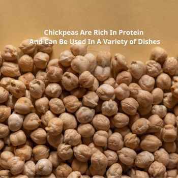 Chickpeas are a popular vegetable although they are not particularly high in protein compared to the foods above