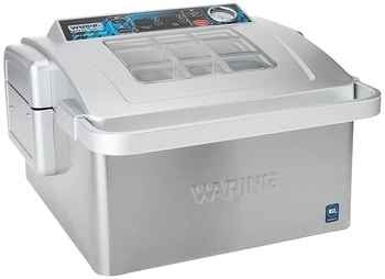 Waring Commercial vacuum sealer allows you to pack all sorts of foods from “dry” foods to “wet” foods