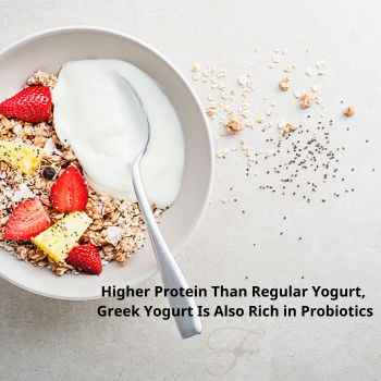 Greek yogurt is a high-protein yogurt product that is popular with everyone not only because it has a higher protein content