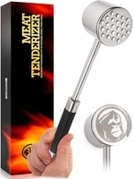 Meat Mallet Tool For Kitchen & BBQ - Meat Hammer - Meat Tenderizer