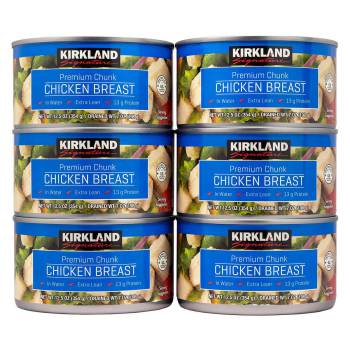 Canned chicken breast is a great source of protein providing a convenient and versatile dinner