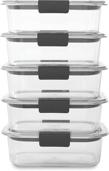 Rubbermaid Brilliance 100% leak-proof food storage container