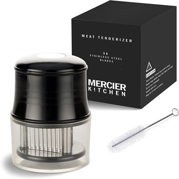 Mercier meat tenderizer. Canada's leading company of innovative kitchen products. The meat tenderizer is made from premium 18-8 stainless steel