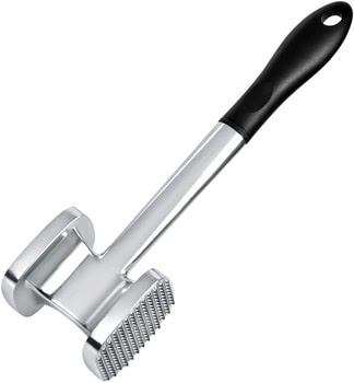 FBasics Meat Tenderizer Mallet Kitchen. Your one-stop kitchen tool makes it possible to soften meats or pound garlic, ginger, crush ice